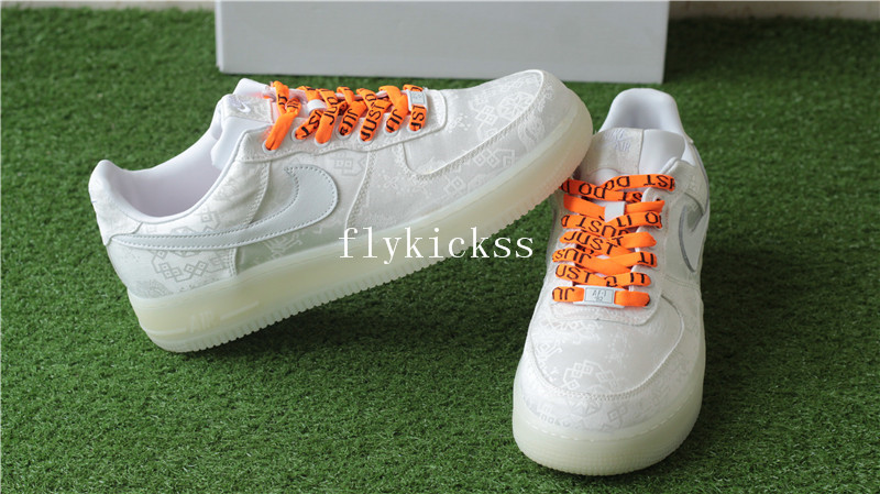 Clot x Nike Air Force 1 Premium Triple White